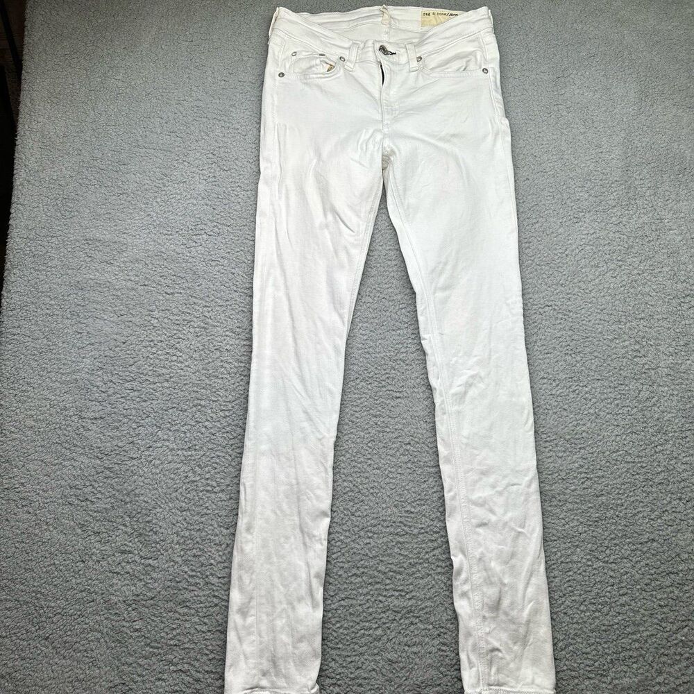 Rag & Bone skinny jean white sz 27